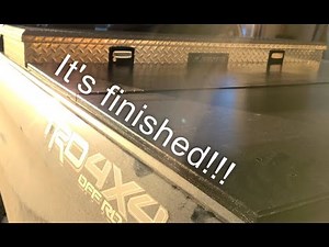 Plywood Box Cover Is Complete!