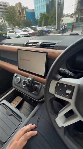 Defender 110 interior