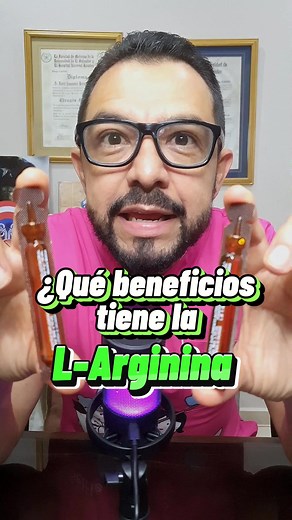 ¿Conocías estos beneficios de la L-Arginina? #urologo #urologia #salud #beneficios