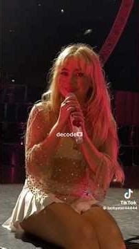 Sabrina Carpenter explains what the song decode means