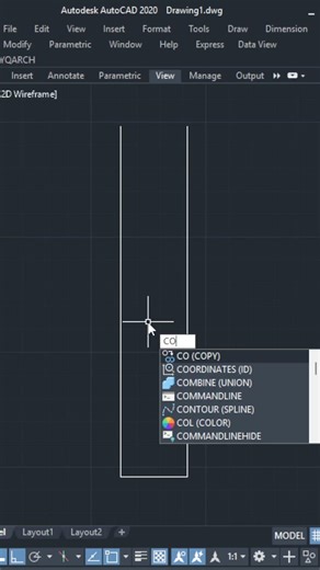 AutoCAD Copy & Array Trick 🔥 | Fast Duplicate Method #Shorts #autocad #autocadshorts #tutorial