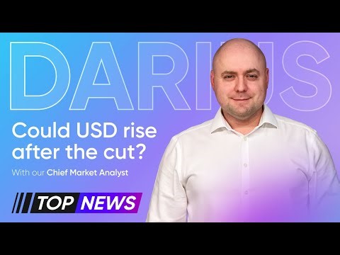 Could USD still move higher despite the Fed cut? Maybe... | Top News w. Darius Anucauskas