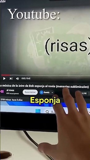 SPONGEBOB SONG PLAYED BACKWARDS (BE CAREFUL)