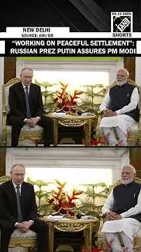 “Working on peaceful settlement…” Russian Prez Putin assures PM Modi | India Russia bilateral talks