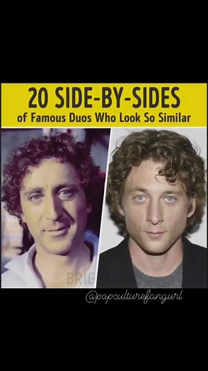 Side by sides of famous look alikes #fyp #viral #trending #popculture #popculturefangurl #populturemoments #fypシ #foryou #featureme #Hollywood #celebrity #famouslookalike