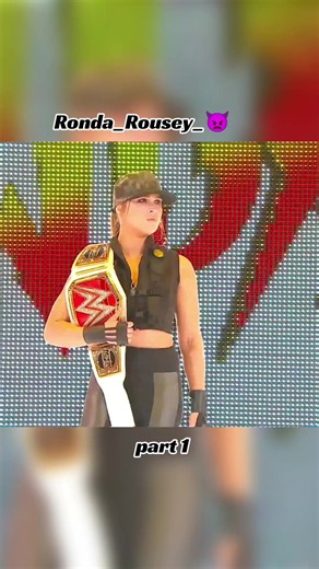 Ronda Rousey WWE highlights part 1