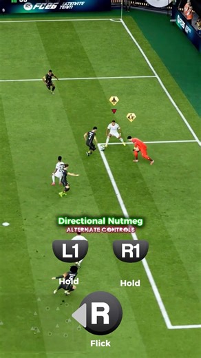 How to use directional nutmeg. #fifaultimateteam #fut #fc26
