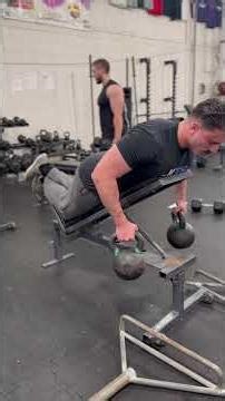 Chest supported rows with 3 second pause and controlled eccentric