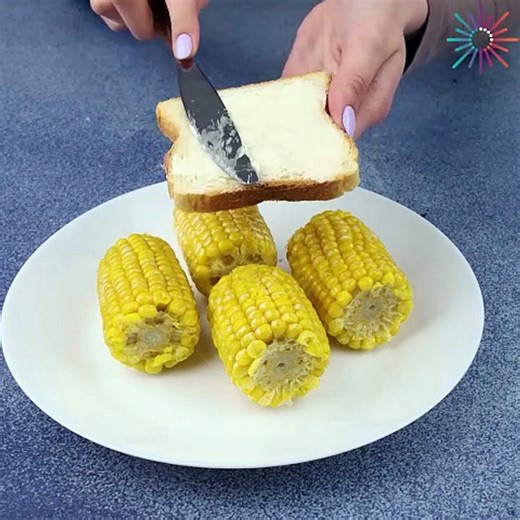 Make sure you try this corn hack, it's delicious!