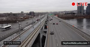 【LIVE】 Live Cam Montréal - Samuel-De Champlain Bridge | SkylineWebcams
