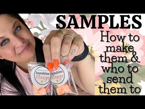 Scentsy Samples | How To Make Them & Who To Send Them To