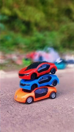 My Amazing Three Car Test 😀🚘 #rccar #toys #shorts