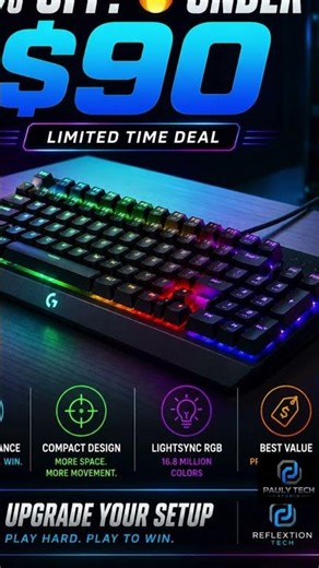 Logitech G PRO TKL Is INSANE 🎮 #amazonfinds #gaming #techhighlights