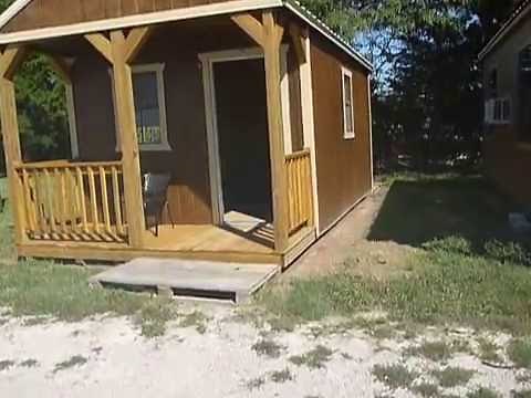 Derksen Portable Buildings 12 x 20 cabin Berryville, Arkansas