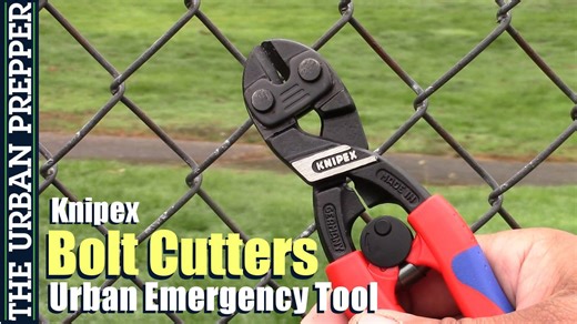 Bolt cutters tested as essential urban emergency survival tool