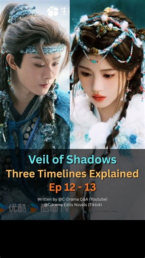 Veil of Shadows Three Timelines Explained Ep 12 - 13 #veilofshadows #chenduling #josephzeng #cdrama