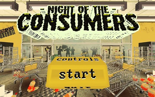 NIGHT OF THE CONSUMERS 消费者之夜 PS1 通关视频 货架全部上满经理没想到吧