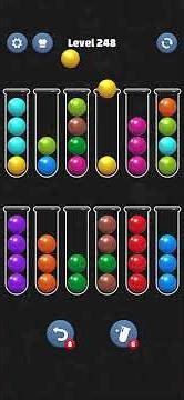 Ball Sort Puzzle Level 248 🧩 #ballsortpuzzle