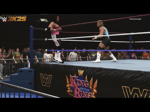 WWE 2K25 - Bret Hart vs. Mr. Perfect | King of The Ring '93