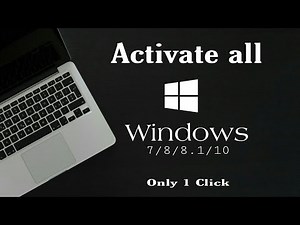 Windows Activate Permanently 10/8/8.1/7 all version । Notepad tricks। Without product key।