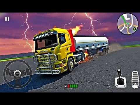 Insane Truck Driving Skills! Fuel Tanker Delivery to Gas Station - Android Gameplay #4