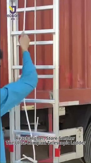Reach Higher, Store Smaller – The Ultra Compact Telescopic Ladder