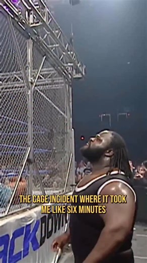 What really happened when I tore apart the cage door on SmackDown? Yes I used my own strength to overcome the #WWE prop people forgetting about the main angle on the show! #markhenry #worldsstrongestman #fyp | Mark Henry