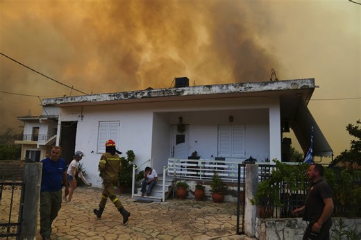 Greece Burns Again: 152 Wildfires Sweep Across Country, Islands - The National Herald