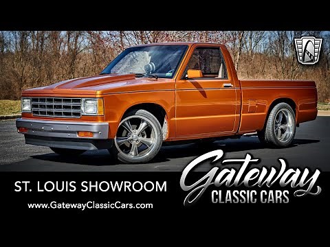 1987 Chevrolet S10 Gateway Classic Cars St. Louis #8712