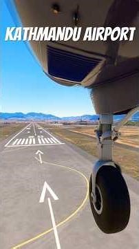 Butter-Smooth Landing at Tribhuvan Intl ✈️ | Northern Approach Over Kathmandu