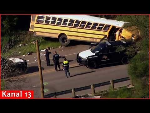 2 students dead and at least 7 others injured in Tennessee school bus crash