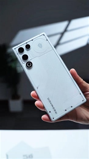 Red Magic Air Unboxing 💨 Ultra-Slim Gaming Monster Revealed! #techshorts #redmagicair #shorts