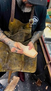 1.9K views · 129 reactions | Working on holdfasts #handcrafted #cowboyboots #americanmade #usa | Old Country Boots | Facebook