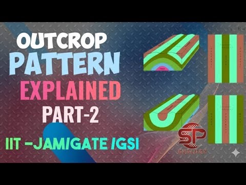 Outcrop Pattern Explained Part-2 | Structural Geology | IIT-JAM | GATE | GSI | UPSC Geology