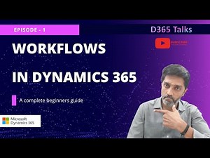 Ep:1 Workflows introduction #d365fo #d365talks #microsoft #microsoftdynamics365 #scm