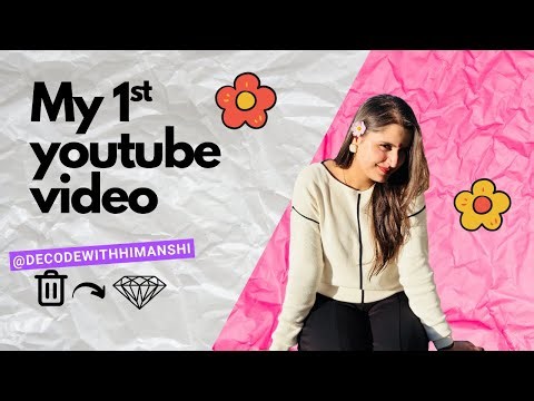 My First Video 💛 A Little About Me & My Channel