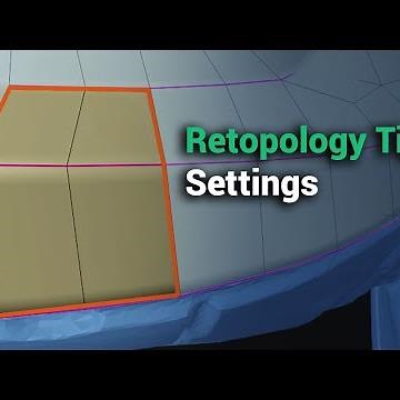 Blender Secrets - Retopo Settings