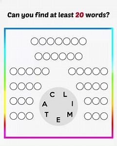 112K views · 3.3K reactions | How many hidden words can you find? Test your brain and find out. | Fugo | Facebook