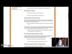 Purdue OWL Tutorial for MLA Format