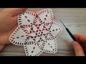 Super Idea! 🌸 Very Beautiful Crochet Flowers | Free Online Tutorial for Beginners