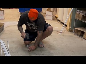 How I set up hagz drowning rods with basic caveman tools