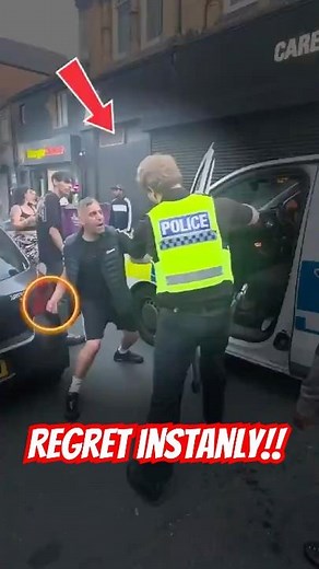 Drunk Guy Picked the WRONG Cop to Mess With 💀