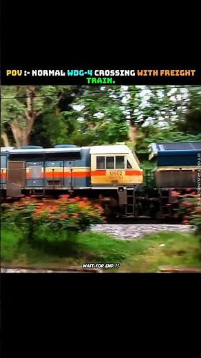 EMD Crossing ALCO 😎🔥 | Aura Moment of Indian Railways 🚆💥 | Cinematic Attitude Edit ⚡