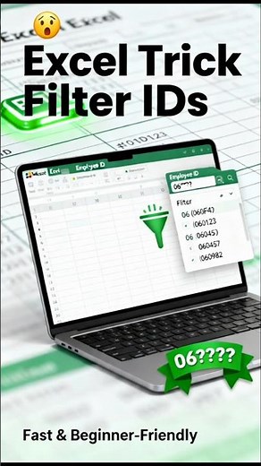 Find Specific IDs in Excel with QUESTION Marks Easily