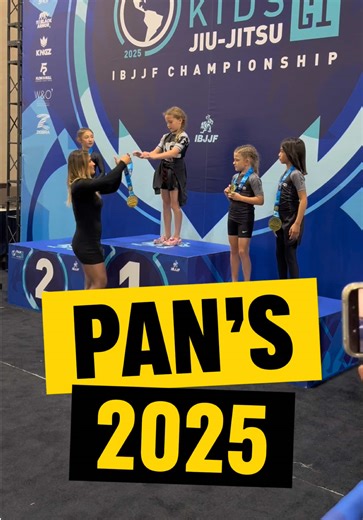 🥇🔥 8 yr old in her first year of jiu-jitsu becomes PANs WORLD Champion🥋🔥🙏🏻🥇 #bjj #ibjjf #pans #wrestling #bjjlifestyle