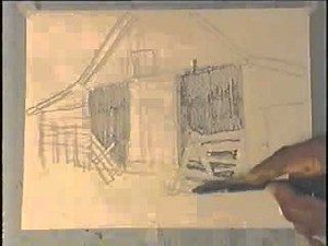 Quick Sketch A Barn