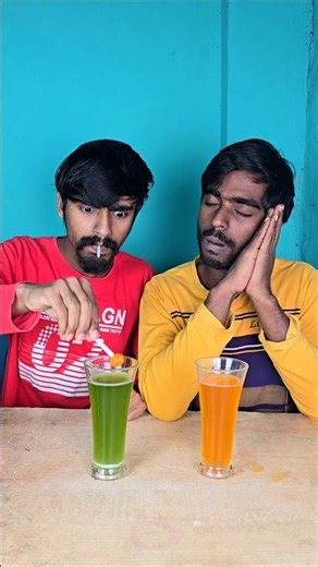 Sleeping Brothers Dropped Each Other’s Lollipop in Juice 😱🍭😂