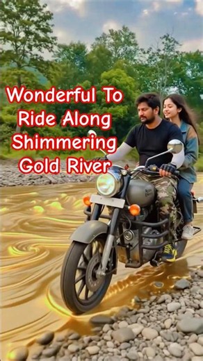 Gold River 😱✨ Once in a Lifetime Sight | Magical Experience #WonderOfTheWorld #gold #LuxuryLifestyle