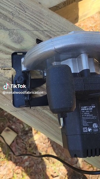 1st Cut from Circular Saw from Walmart...1st Cut!! #Walmart #construction #fire #amazing #fypp