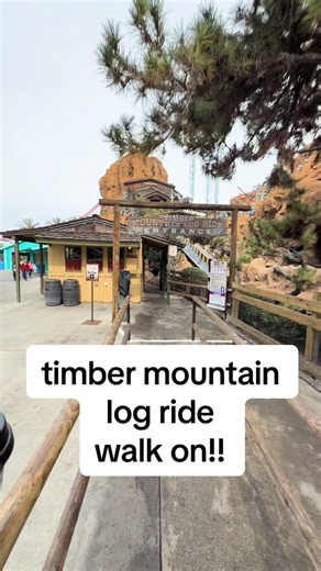 timber mountain log ride will always have a place in my heart just because its one of those rides i grew up riding, my mom used to take us to knotts once a year the day after labor day which was the day before we went back to school after summer break, and the park would be completely empty, my mom would let my sister and me run around and we would just be able to get laps and laps on log ride and any other ride we wanted, i still say timber mountain log ride is a million times better than tiana